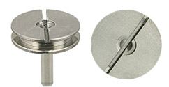 EM-Tec PS11 Mini-Stiftprobenhalter für 1 TEM Grid zur Auflage, Ø 12,7 mm Kopf, Standard Pin